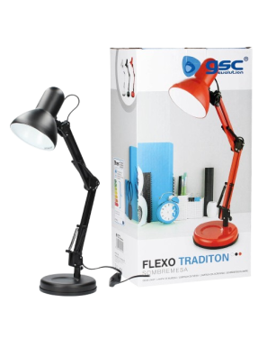 FLEXO LAMPARA SOBREMESA NEGRO RF/1900424