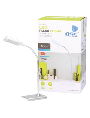 FLEXO LAMPARA SOBREMESA LED SUSUA 6W GRIS