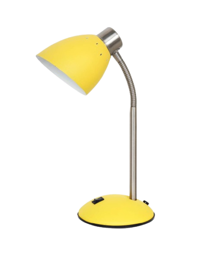 FLEXO LAMPARA SOBREMESA AMARILLO SIMBU DISEÑO