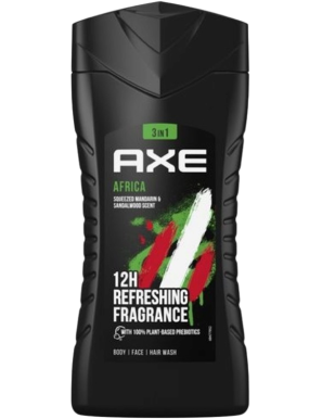 GEL BAÑO AXE AFRICA B/250ML