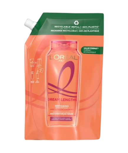 CHAMPU ELVIVE LOREAL DREAM LONG RECARGA B/500 ML