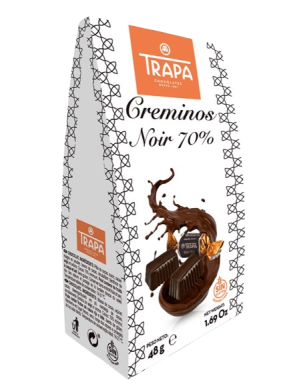 BOMBON TRAPA CREMINOS NOIR 70% BOLSA 48GR