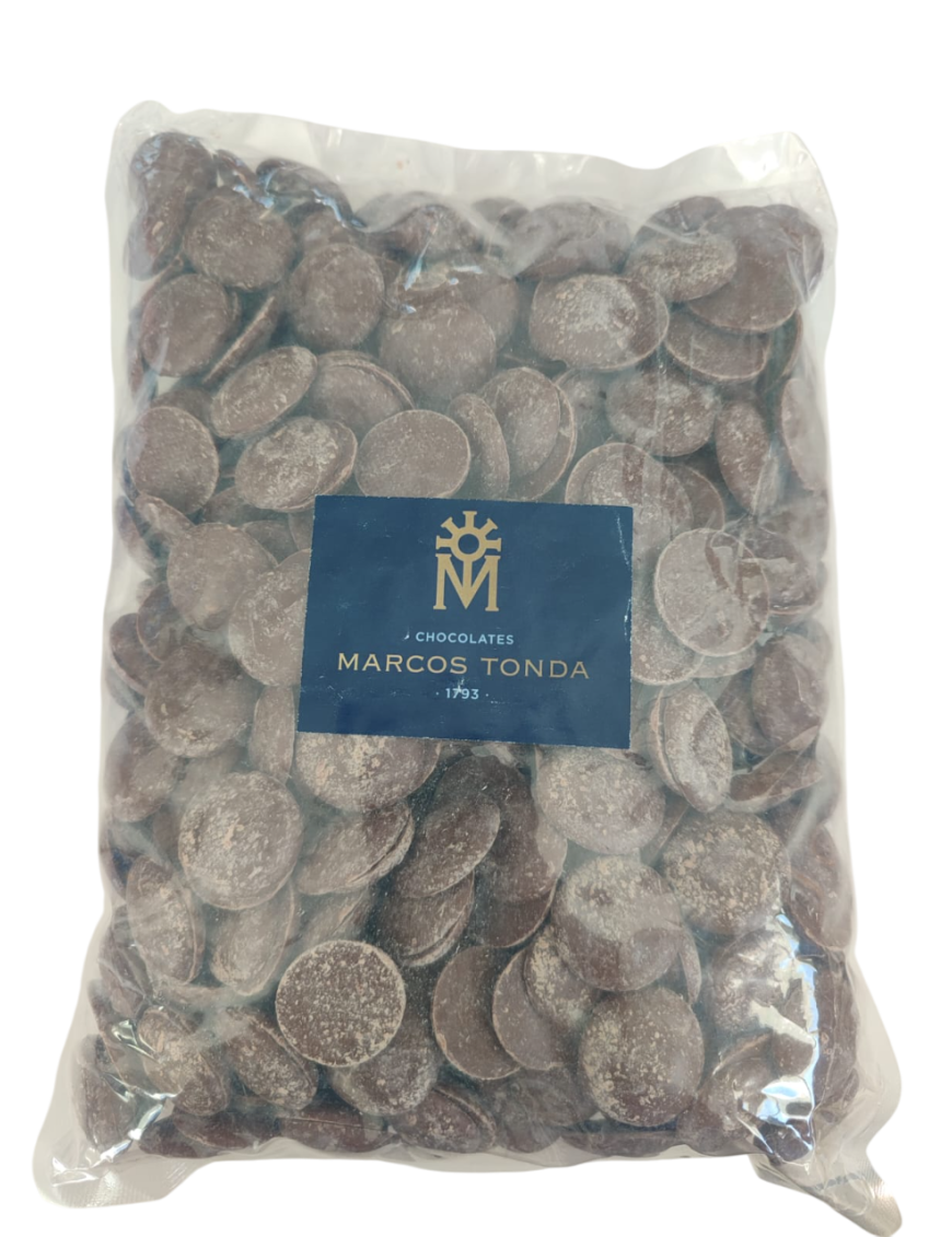 COBERTURA MARCOS TONDA CHOCO. C/LECHE 34%  B/1 KG