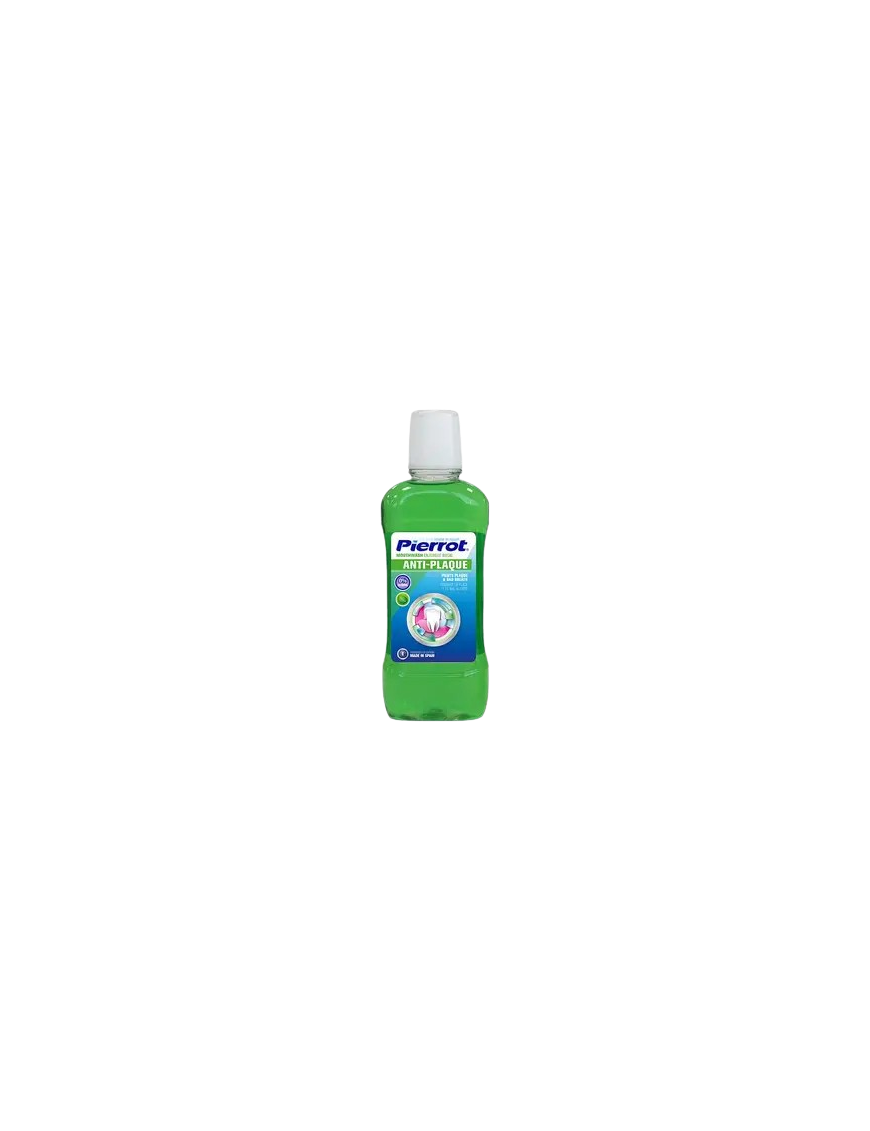 ENJUAGUE BUCAL PIERROT ANTI-PLAQUE 0% B/500 ML