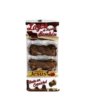 LAZOS HOJALDRE BOMBON PASTELERIA JESUS B/150GR