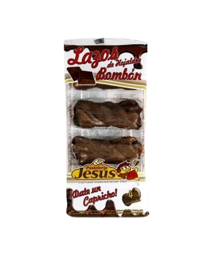 LAZOS HOJALDRE BOMBON PASTELERIA JESUS B/150GR