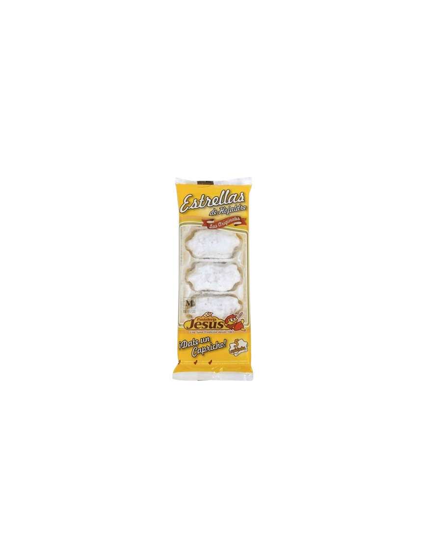 ESTRELLAS DE HOJALDRE PASTELERIA JESUS B/125GR