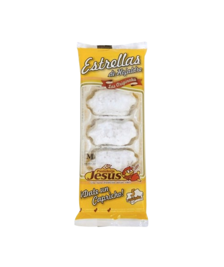 ESTRELLAS DE HOJALDRE PASTELERIA JESUS B/125GR