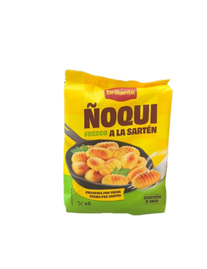 ÑOQUI PATATAS BRILLANTE FRESCO SARTEN B/325 GR