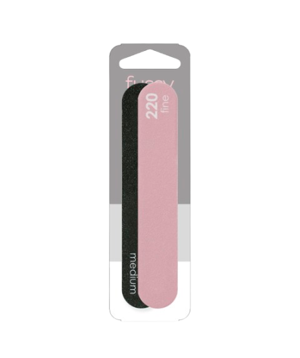 LIMA UÑAS FUSSY MINI MEDIUM 180-220 FINE PACK-2 UD
