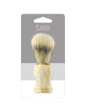 BROCHA AFEITAR FUSSY MANGO MADERA UNIDAD