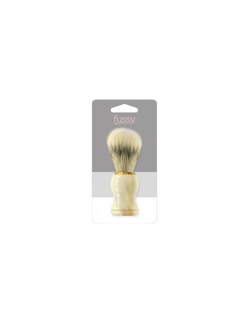 BROCHA AFEITAR FUSSY MANGO MADERA UNIDAD