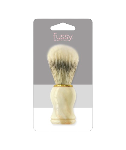 BROCHA AFEITAR FUSSY MANGO MADERA UNIDAD