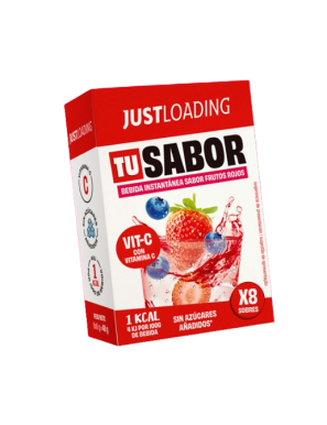 JUST LOAD SABORIZANTE FRUTOS ROJOS EST/8UD
