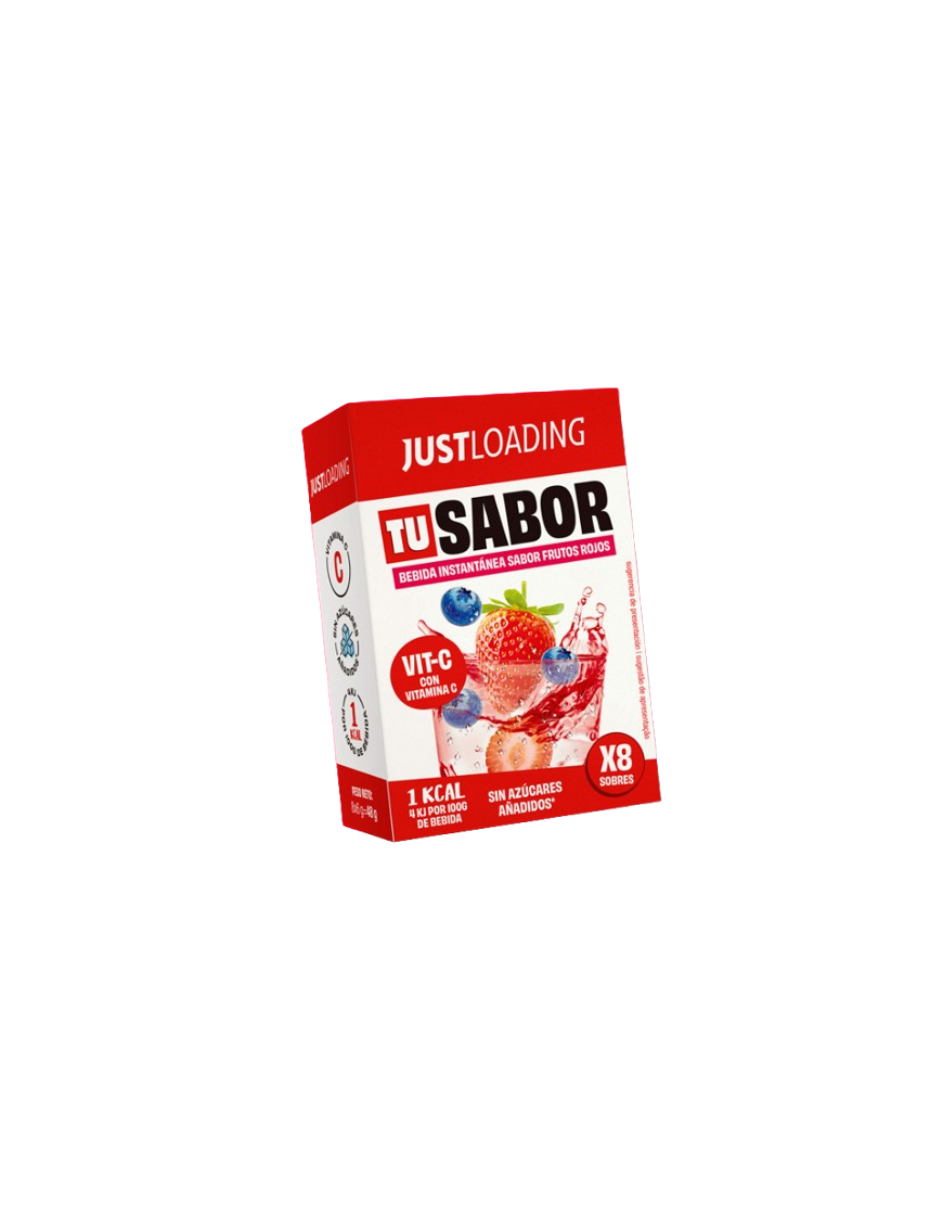 JUST LOAD SABORIZANTE FRUTOS ROJOS EST/8UD