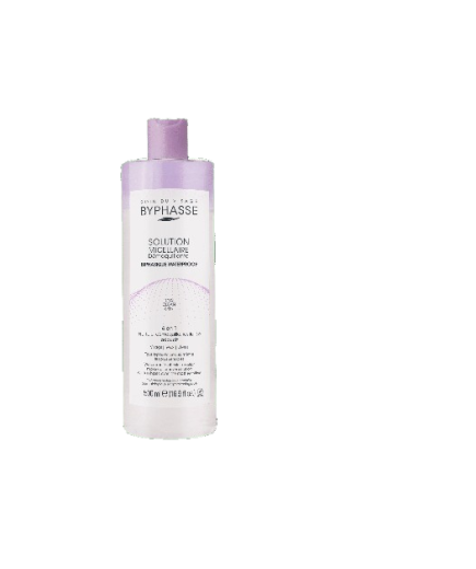 AGUA MICELAR BYPHASSE WATERPROOF 4 EN1 B/500 ML