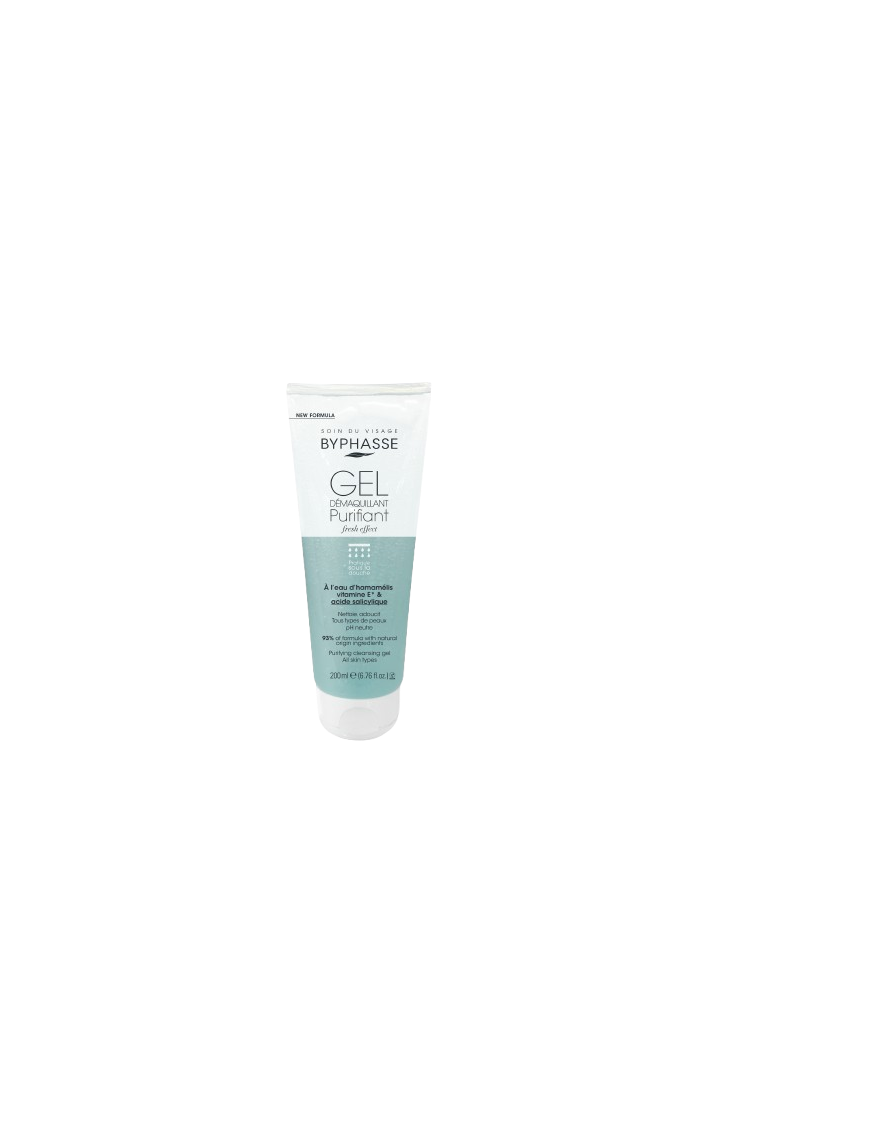 GEL FACIAL BYPHASSE DESMAQUILLANTE B/200 ML