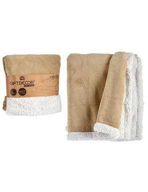 MANTA GIFTDECOR SHERPA CAMEL 130X170CM UD