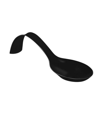 CUCHARA ARCO NEGRO CATERING B/50UD