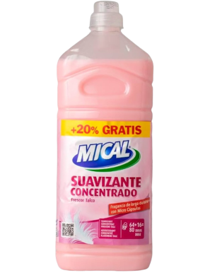 SUAVIZANTE MICAL TALCO CONCENTRADO 80 D B/2 L