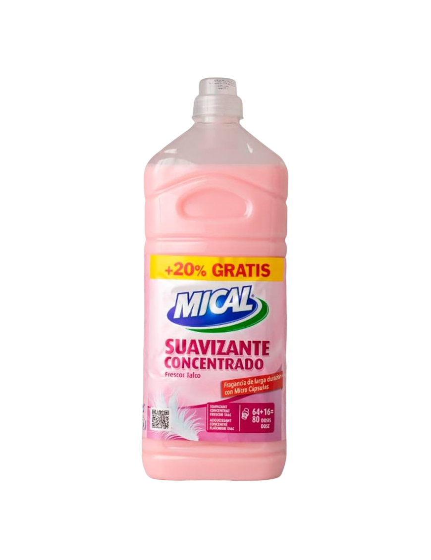 SUAVIZANTE MICAL TALCO CONCENTRADO 80 D B/2 L