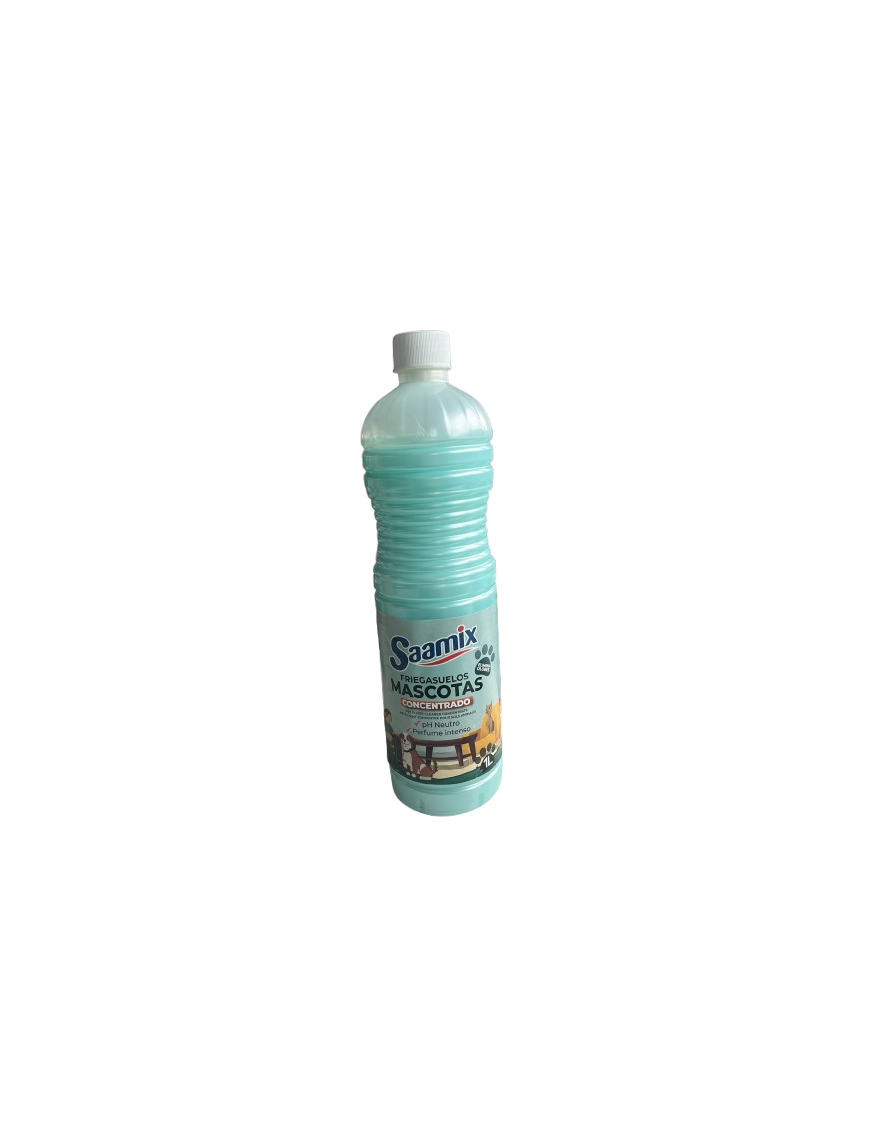 FREGASUELO SAAMIX CONCENTRADO MASCOTAS  BOT. 1 L