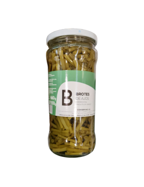 BROTES AJOS VERDE J.J.J. TARRO CRISTAL 660GR