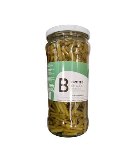 BROTES AJOS VERDE J.J.J. TARRO CRISTAL 660GR