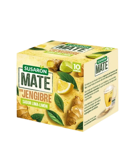 INFUSION SUSARON MATE S/JENGIBRE LIMA/LIMON P/10 U