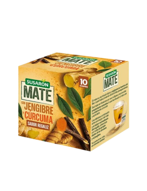 INFUSION SUSARON MATE C/JENGIBRE-CURCUMA P/10 UD