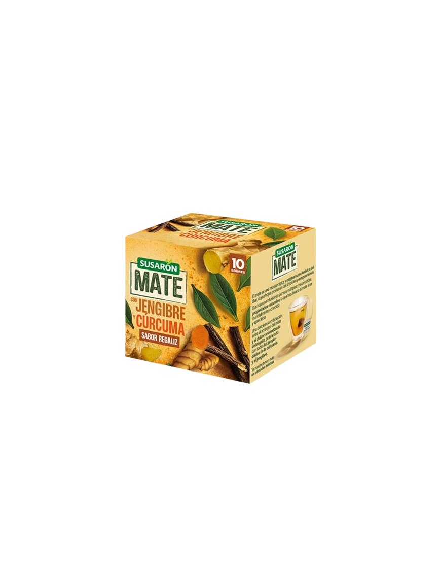 INFUSION SUSARON MATE C/JENGIBRE-CURCUMA P/10 UD