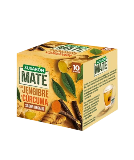 INFUSION SUSARON MATE C/JENGIBRE-CURCUMA P/10 UD