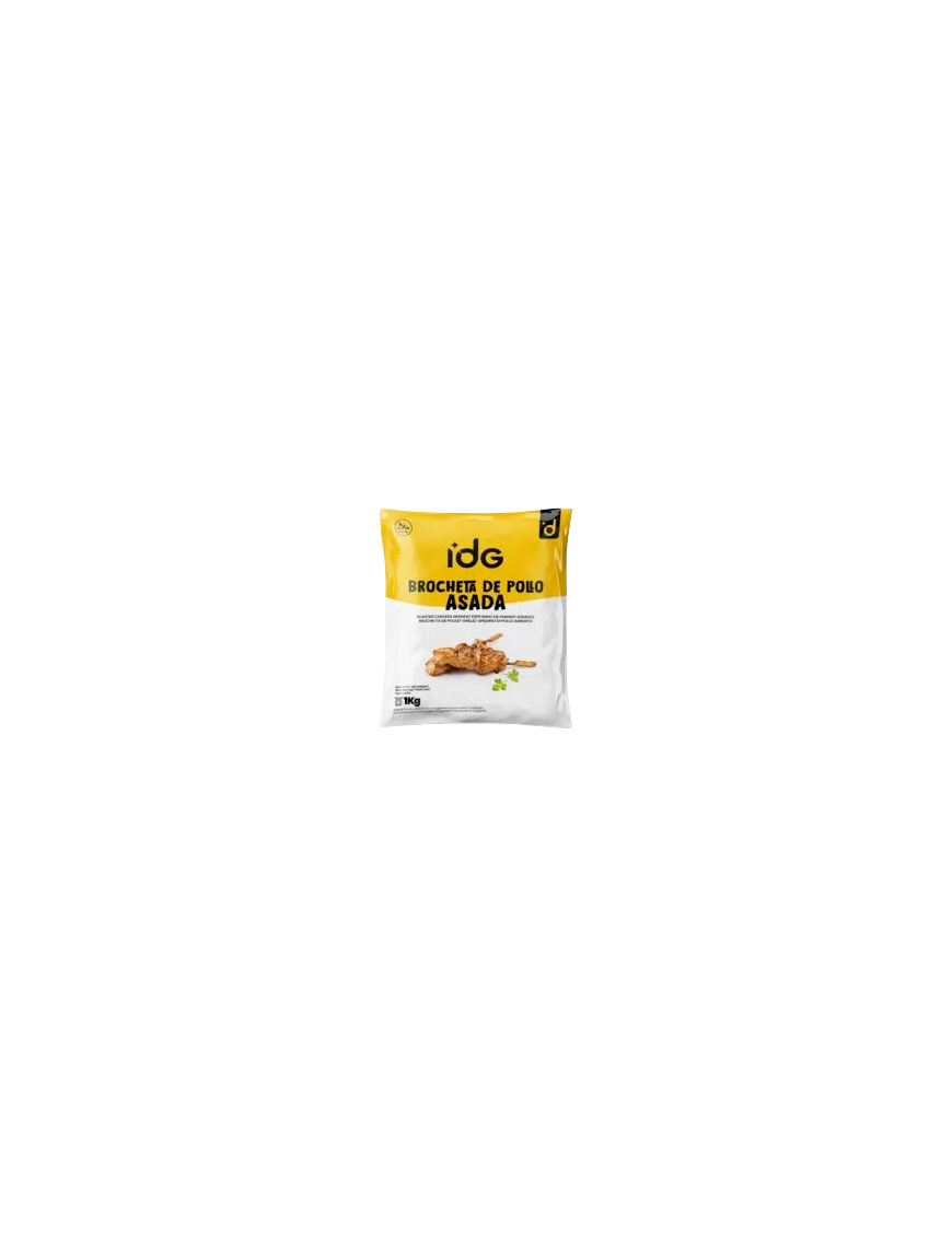 IDG.POLLO BROCHETAS ASADAS BOLSA/1.KG