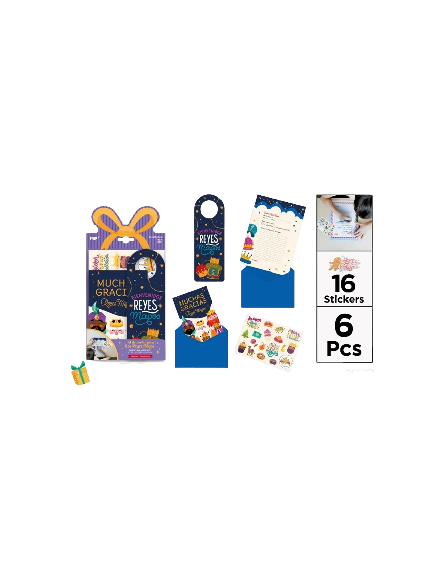 PP KIT CARTA REYES MAGOS MP PACK-4 UNIDADES