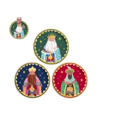 PLATO REYES MAGOS 23CM C/1194061 B/6UD