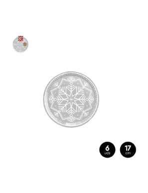 PLATO WINTER PLATA 17CM C/1194040 B/6UD