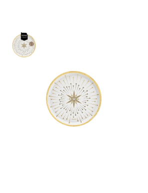 PLATO LLANO BLANCO STAR 17CM C/1194069 B/6UD
