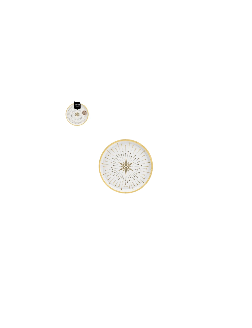 PLATO LLANO BLANCO STAR 17CM C/1194069 B/6UD