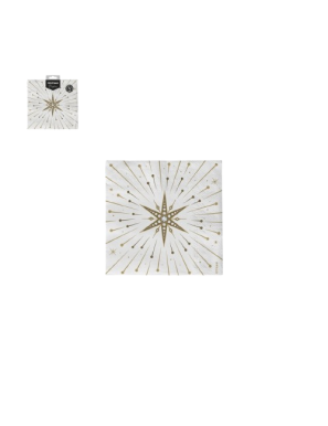 SERVILLETA 2CAPAS STAR 33X33CM C/1242047 30U