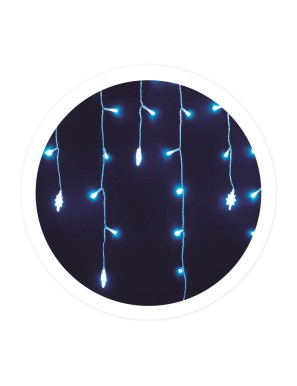 LUZ LED GSC CORTINA CON ESTRELLAS FRIA 2,3 METROS