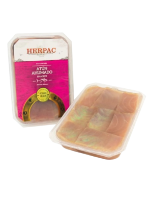 HERPAC ATUN AHUMADO EN ACEITE BANDEJA 250 GR