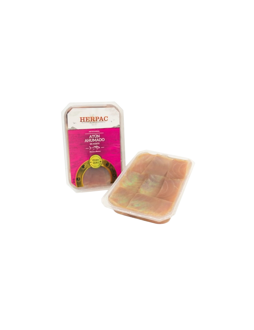 HERPAC ATUN AHUMADO EN ACEITE BANDEJA 250 GR