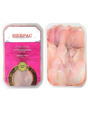 HERPAC ATUN AHUMADO EN ACEITE BAND/550 GR