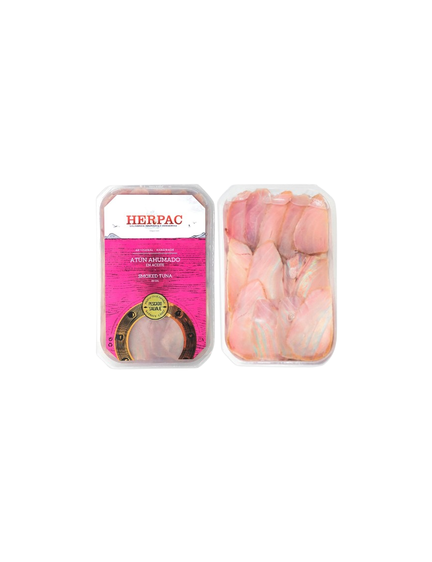 HERPAC ATUN AHUMADO EN ACEITE BAND/550 GR