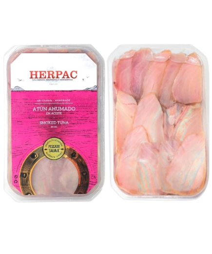 HERPAC ATUN AHUMADO EN ACEITE BAND/550 GR