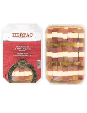 HERPAC BANDERILLAS DE ATUN+QUESO BAND/42.UD
