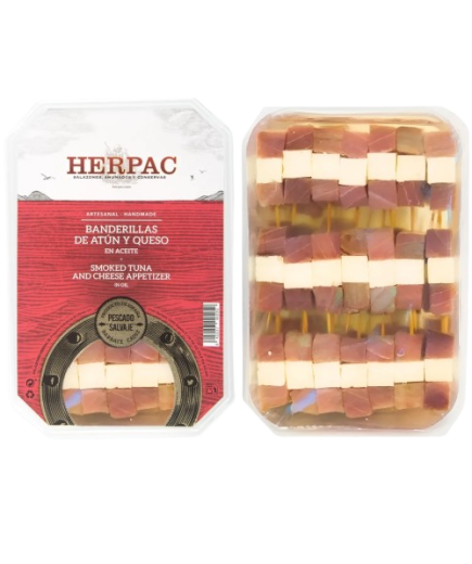 HERPAC BANDERILLAS DE ATUN+QUESO BAND/42.UD