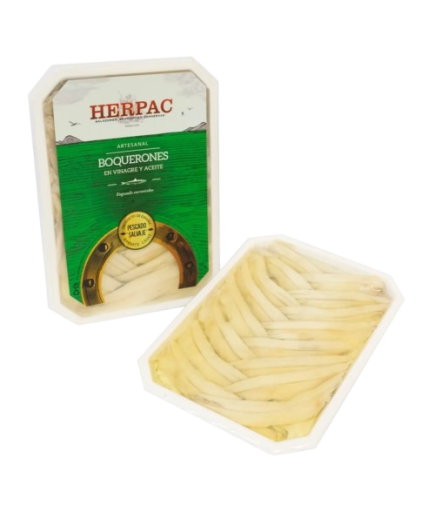 HERPAC BOQUERONES VINAGRE+ACEITE BAND/150.GR