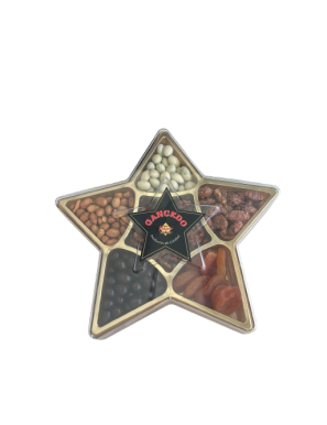NAVIDAD BANDEJA ESTRELLA FLAPER B/365GR