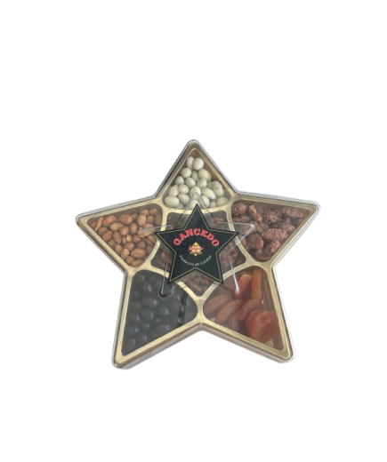 NAVIDAD BANDEJA ESTRELLA FLAPER B/365GR